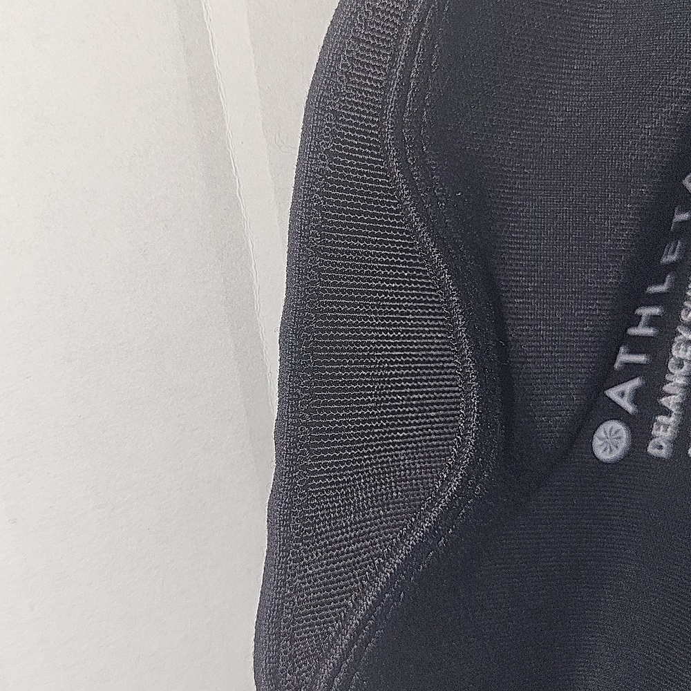 ATHLETA Black Faux Leather  Leggings. Like NEW. Size M. - Picture 8 of 8